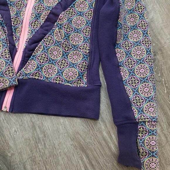 Ivivva Bundle Scuba Hoodie Swift Tech Top Girls Sz 12 Lululemon - Picture 5 of 7
